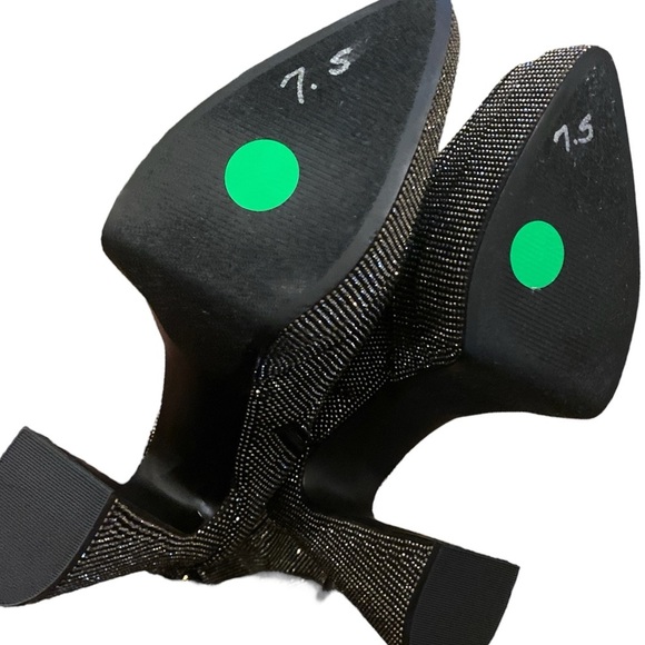 NWOT STEVE MADDEN Sultry Boot in Black Rhinestone, size 7.5 - Picture 14 of 16